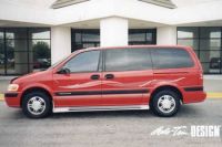 van with stripe